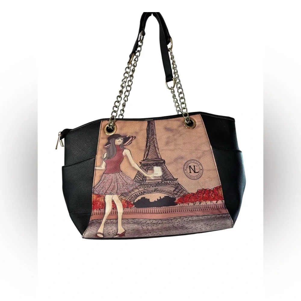 Nicole Lee graphic Tote‎ Bag